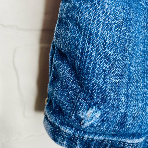 Sneak Peek Womens Embroidered Denim Mini Skirt Size Small - Picture 12 of 12